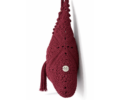 Poppy Atelier Boho DARK BURGUNDY