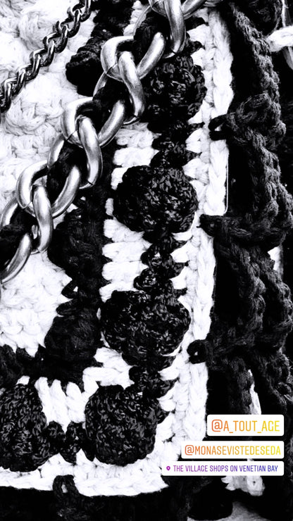 Poppy Heritage Bag B&W