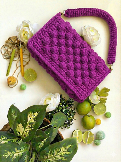 Poppy Classic HandBag Orchid Purple