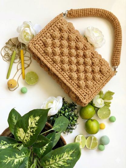 Poppy Classic HandBag Desert Tan