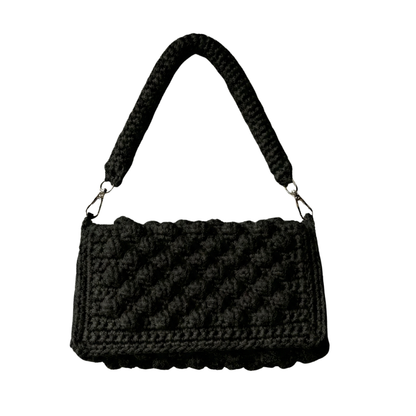 Poppy Classic HandBag Deep Black