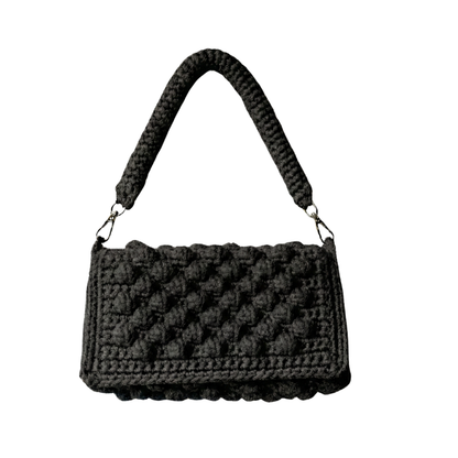 Poppy Classic HandBag Graphite Grey