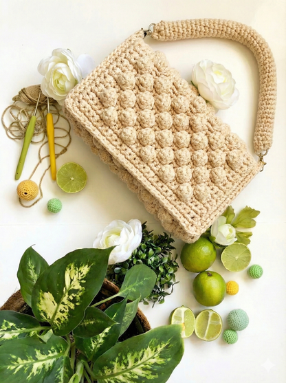 Poppy Classic HandBag Sand Dune