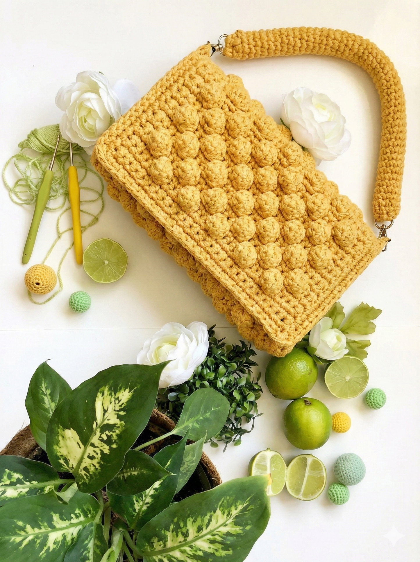 Poppy Classic HandBag Artisan Sun