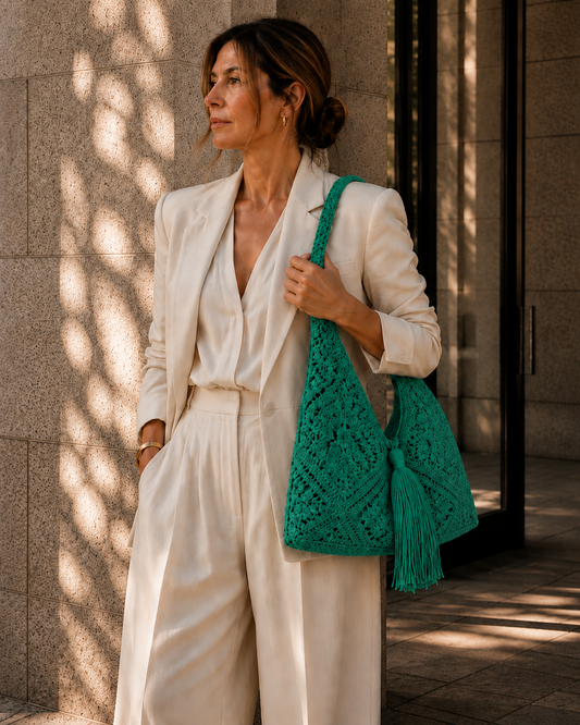 Poppy Atelier Boho FRESH MINT GREEN