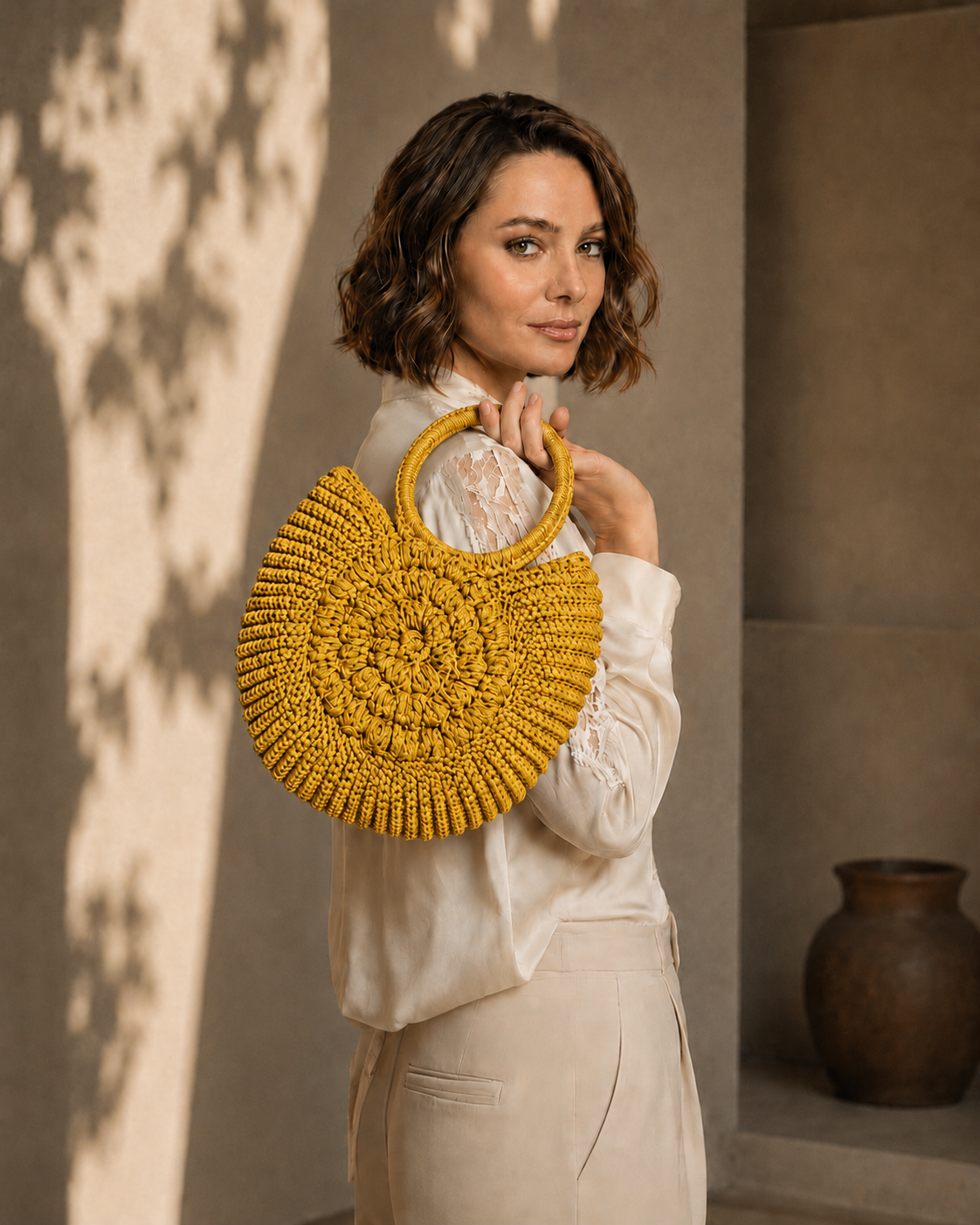 Poppy Atelier Macaron Golden Mustard